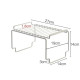 Metal Shelf Organizer